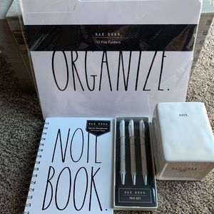 Rae Dunn 4pc Office Set NEW 🗃🗂🖊